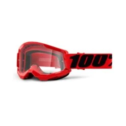 100 Percent Strata 2 MTB Goggles - Kombat/Clear Lens -Ride Shield Shop HP 50421 101 03 4