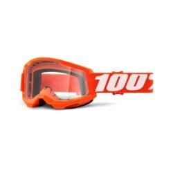 100 Percent Strata 2 MTB Goggles - Kombat/Clear Lens -Ride Shield Shop HP 50421 101 05 3