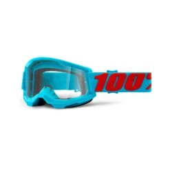 100 Percent Strata 2 MTB Goggles - Kombat/Clear Lens -Ride Shield Shop HP 50421 101 08 4