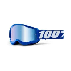 100 Percent Strata 2 MTB Goggles - Fletcher/Red Mirror Lens -Ride Shield Shop HP 50421 250 02