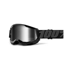 100 Percent Strata 2 MTB Goggles - Everest/Blue Mirror Lens -Ride Shield Shop HP 50421 252 01 6