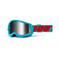 100 Percent Strata 2 MTB Goggles - Fletcher/Red Mirror Lens -Ride Shield Shop HP 50421 252 08