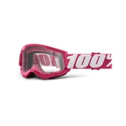 100 Percent Strata 2 Youth Goggles - Red/Clear Lens -Ride Shield Shop HP 50521 101 06 2
