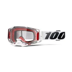 100 Percent Armega MTB Goggle - Black Essential Frame Clear Lens -Ride Shield Shop HP 50700 355 02 2