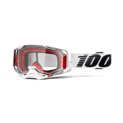 100 Percent Armega MTB Goggle - Citrus Frame Clear Lens Nuclear -Ride Shield Shop HP 50700 355 02