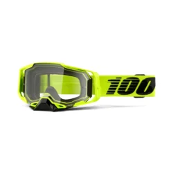 100 Percent Armega MTB Goggle - Citrus Frame Clear Lens Nuclear -Ride Shield Shop HP 50700 356 02