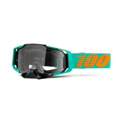 100 Percent Armega MTB Goggle - Citrus Frame Clear Lens Nuclear -Ride Shield Shop HP 50700 359 02 1