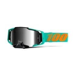 100 Percent Armega MTB Goggles - Nuclear Citrus/Gold Mirror Lens