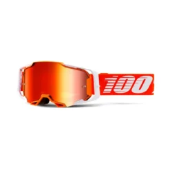 100 Percent Armega MTB Goggles - Atmos/Gold Mirror Lens -Ride Shield Shop HP 50721 251 07