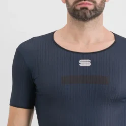 Sportful Pro Men's Short Sleeve Base Layer - Galaxy Blue -Ride Shield Shop SF20074GalaxyBLU4