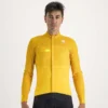 Sportful BodyFit Pro Thermal Men's Long Sleeve Jersey - Yellow/Yellow Fluo -Ride Shield Shop SF20502YELYELFluo