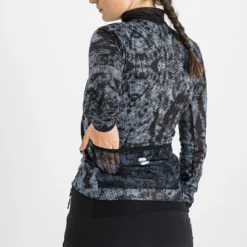 Sportful Escape Supergiara Women's Thermal LS Jersey - Black/Blue Sea -Ride Shield Shop SF21507BLKSea 6