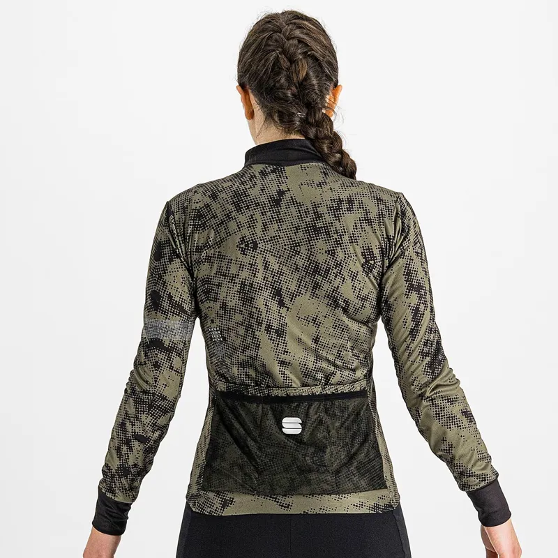 Sportful Escape Supergiara Women's Thermal LS Jersey - Beetle/Black 7 Sportful Escape Supergiara Women's Thermal LS Jersey - Beetle/Black - Image 5