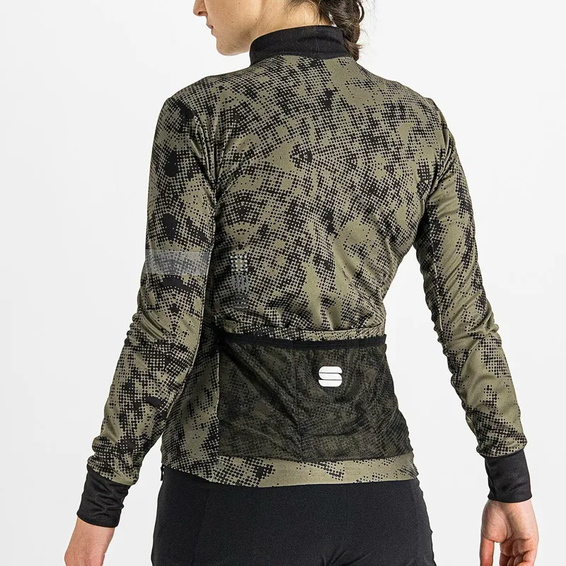 Sportful Escape Supergiara Women's Thermal LS Jersey - Beetle/Black 3 Sportful Escape Supergiara Women's Thermal LS Jersey - Beetle/Black