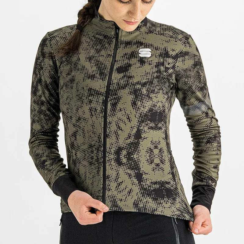 Sportful Escape Supergiara Women's Thermal LS Jersey - Beetle/Black 9 Sportful Escape Supergiara Women's Thermal LS Jersey - Beetle/Black - Image 7