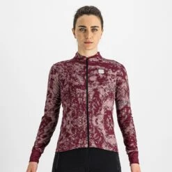 Sportful Escape Supergiara Women's Thermal LS Jersey - Cacao/Golden 18 Sportful Escape Supergiara Women's Thermal LS Jersey - Cacao/Golden -Ride Shield Shop SF21507REDWineMauve 1 1