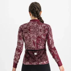 Sportful Escape Supergiara Women's Thermal LS Jersey - Red Wine/Mauve -Ride Shield Shop SF21507REDWineMauve 2