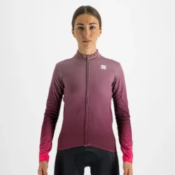 Sportful Rocket Thermal Women's Long Sleeve Jersey - Mauve -Ride Shield Shop SF21536Mauve 1