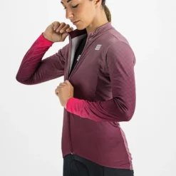 Sportful Rocket Thermal Women's Long Sleeve Jersey - Mauve -Ride Shield Shop SF21536Mauve 7