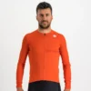 Sportful Matchy Men's Long Sleeve Jersey - Chili Red 1 Sportful Matchy Men's Long Sleeve Jersey - Chili Red -Ride Shield Shop SF220081402 1