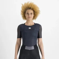 Sportful Pro Base Layer Women's Short Sleeve Base Layer - Galaxy Blue 9 Sportful Pro Base Layer Women's Short Sleeve Base Layer - Galaxy Blue -Ride Shield Shop SF22036GalaxyBLU1