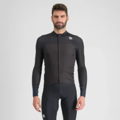 Sportful BodyFit Pro Men's Long Sleeve Jersey - Black/Galaxy Blue -Ride Shield Shop SF22500BLKGalaxyBLU1