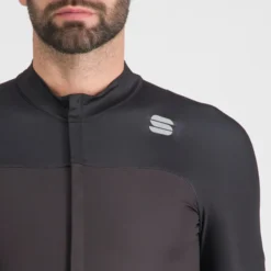 Sportful BodyFit Pro Men's Long Sleeve Jersey - Black/Galaxy Blue -Ride Shield Shop SF22500BLKGalaxyBLU4