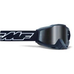 FMF PowerBomb Goggles - Rocket Blue Frame/Mirror Blue Lens -Ride Shield Shop UF5020025201 2