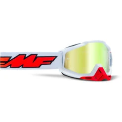 FMF PowerBomb Goggles - Rocket Blue Frame/Mirror Blue Lens -Ride Shield Shop UF5020025300 2