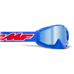 FMF PowerBomb Youth Goggles - Rocket Black Frame/Mirror Silver Lens