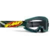 FMF PowerCore Assault Goggles - Grey Frame/Clear Lens -Ride Shield Shop UF5040010108