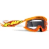 FMF PowerCore Assault Youth Goggles - Grey Frame/Clear Lens -Ride Shield Shop UF5050010109