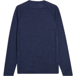 Madison Isoler Merino Long Sleeve Men's Base Layer - Navy Haze -Ride Shield Shop VARMCL21W40NVYHaze 2
