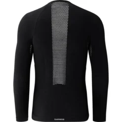 Shimano S-Phyre Winter Long Sleve Base Layer - Black -Ride Shield Shop cw blrw qs11ml 02