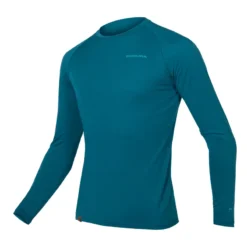 Endura BaaBaa Blend Men's Long Sleeve Baselayer - Kingfisher 10 Endura BaaBaa Blend Men's Long Sleeve Baselayer - Kingfisher -Ride Shield Shop e3183gk lg