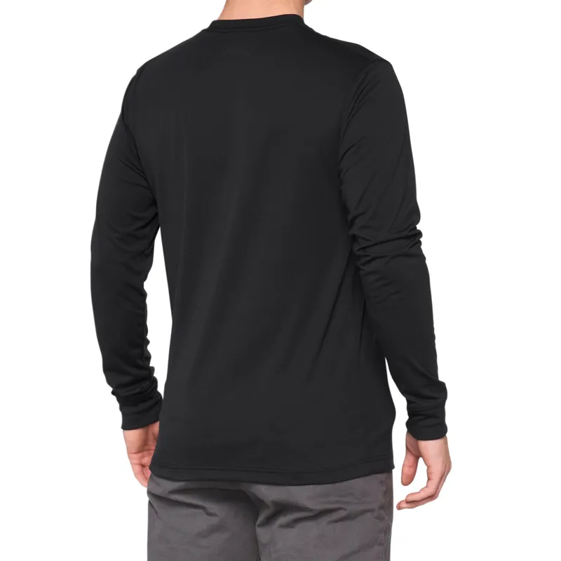 100 Percent Thorunn Tech Long Sleeve Jersey - Black 4 100 Percent Thorunn Tech Long Sleeve Jersey - Black - Image 2