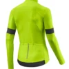 Giant Illume Mid-Thermal Long Sleeve Jersey - Neon Yellow -Ride Shield Shop illume ls mid thermal jersey neon yellow rear