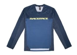 Race Face Diffuse Long Sleeve Jersey - Grey -Ride Shield Shop rfjb174062 1