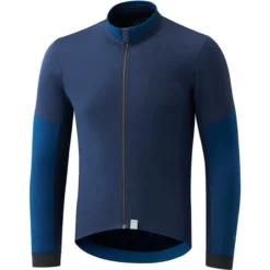 Shimano Evolve Wind Long Sleeve Jersey - Navy -Ride Shield Shop sc6301