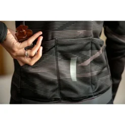 Shimano Kaede Women's Thermal Long Sleeve Jersey - Black/Grey -Ride Shield Shop sc6803 life3