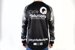 Cycle Solutions Long Sleeve Mountain Bike Jersey - Black/Camo -Ride Shield Shop solutionsmtbjersey2